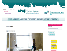 Tablet Screenshot of apajh81.org